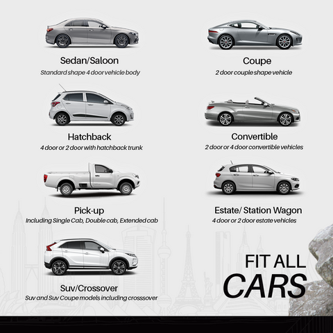 Apex Custom Fit Dashboard Mat Cover For Sedan, Hatchback, , MPV, Truck, SUV etc.